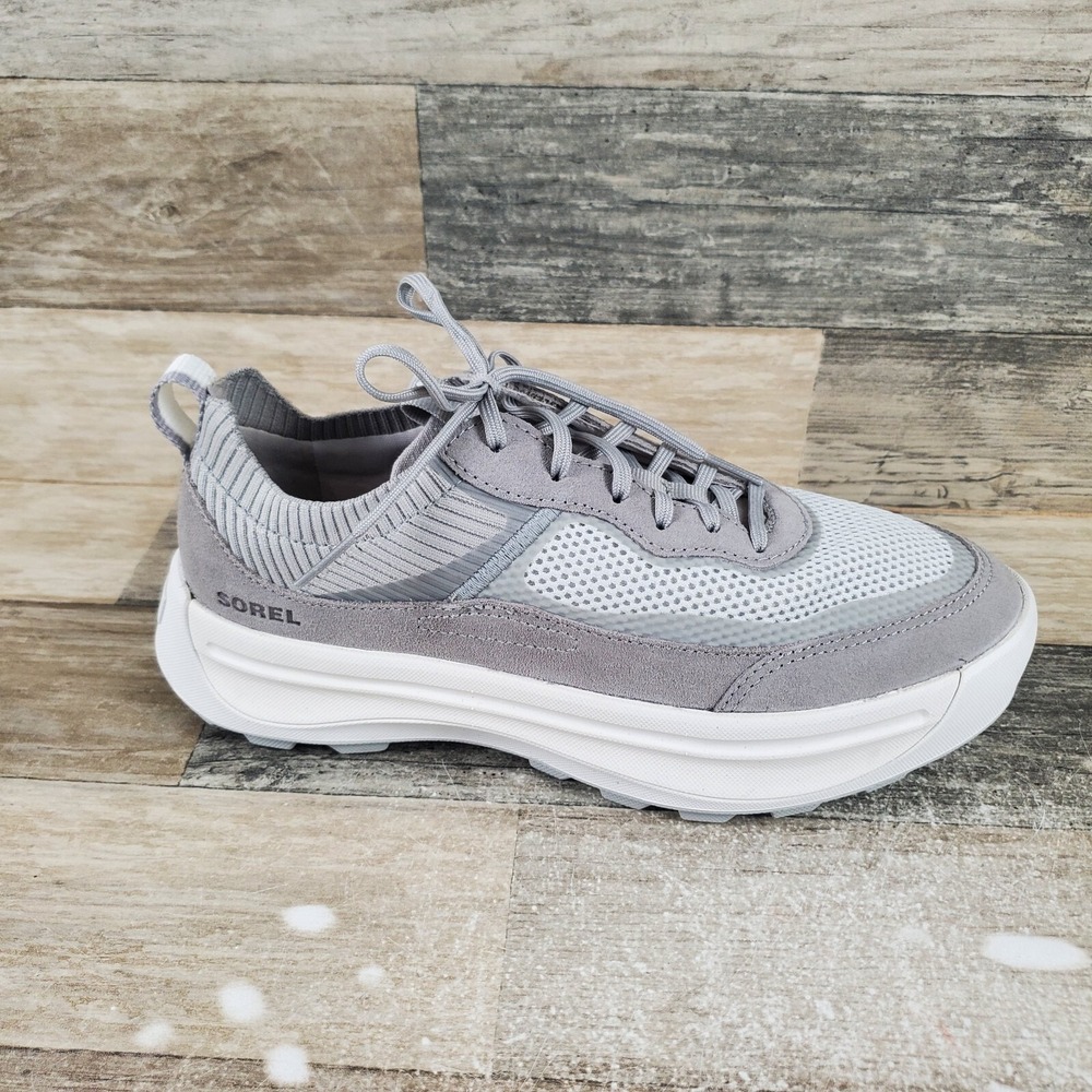 Sorel ONA 503 Knit Low Womens Shoes Sz 8 Moonstone Dove Low Top Sneakers